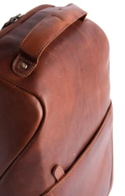 Men's Leather Backpack -Bruar Heritage Sales Store TB23341CHESTNUT 2