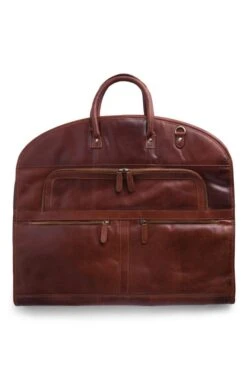Men's Leather Suit Carrier