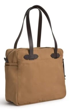 Zipped Tote Bag -Bruar Heritage Sales Store TB23603TAN 1