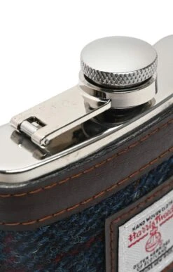 Harris Tweed Hip Flask -Bruar Heritage Sales Store TB25032ALLASDALE 3