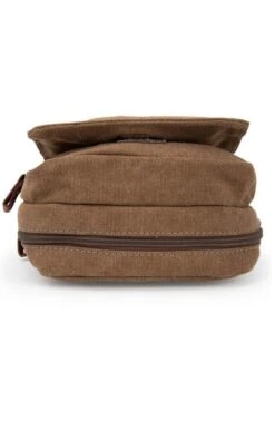 Ladies Troop Small Slant Zip Bag -Bruar Heritage Sales Store TB26025BROWN 6