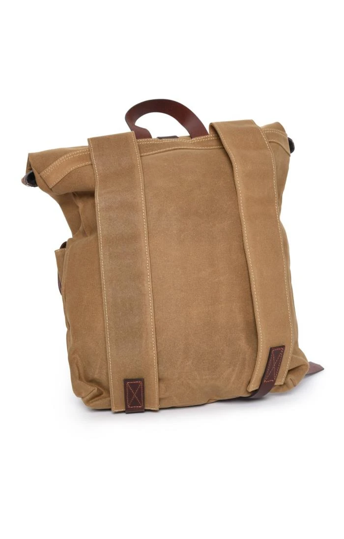 Canvas Roll Top Rucksack 2 Canvas Roll Top Rucksack - Image 2