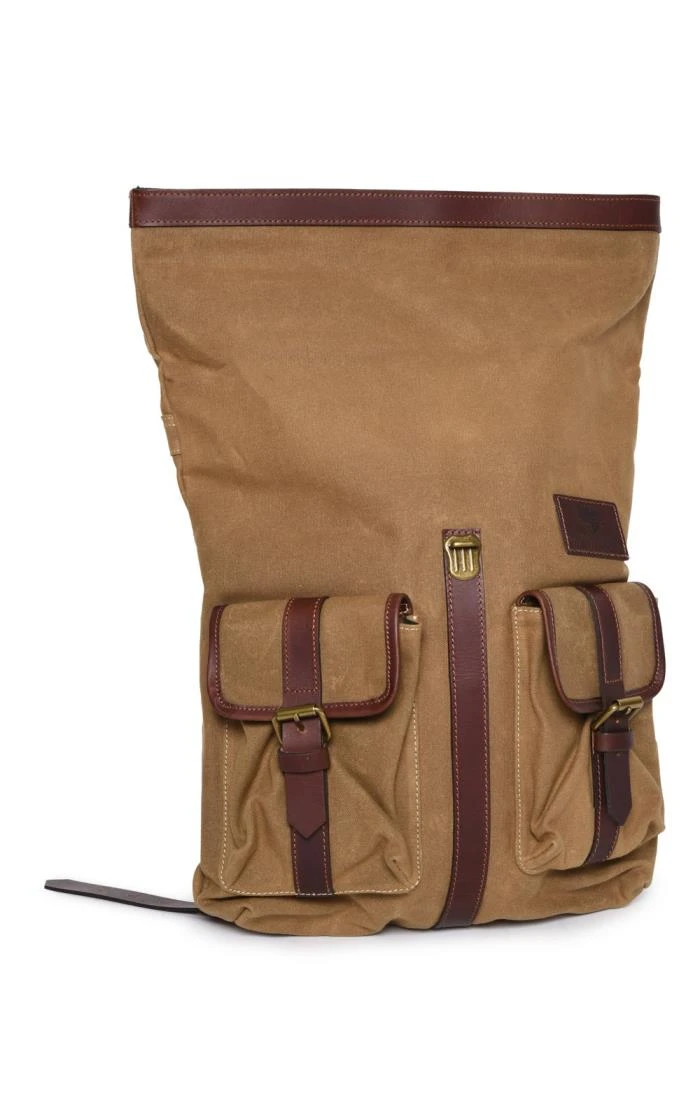 Canvas Roll Top Rucksack 3 Canvas Roll Top Rucksack - Image 3