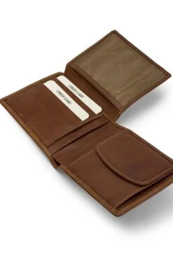 Leather Card Wallet -Bruar Heritage Sales Store TB99062TAN 3