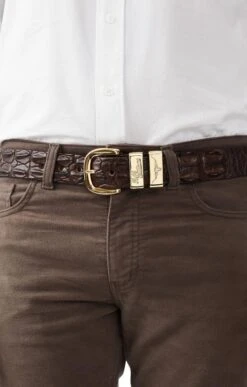Men's R.M. Williams Crocodile Belt
