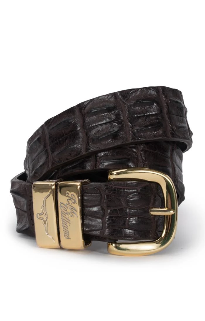 Men's R.M. Williams Crocodile Belt 2 Men's R.M. Williams Crocodile Belt - Image 2