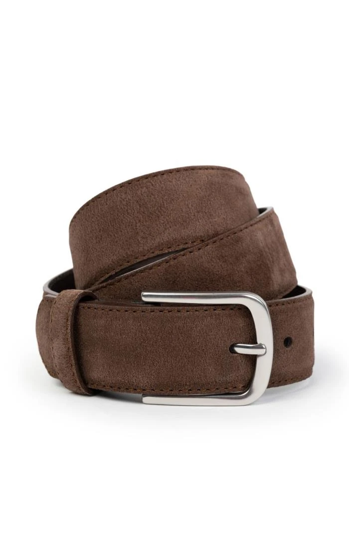 Men's Dalvi Suede Stitched Belt 1 Men's Dalvi Suede Stitched Belt