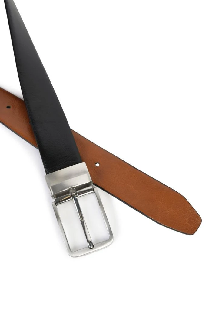 Men's Reversible Leather Belt 2 Men's Reversible Leather Belt - Image 2
