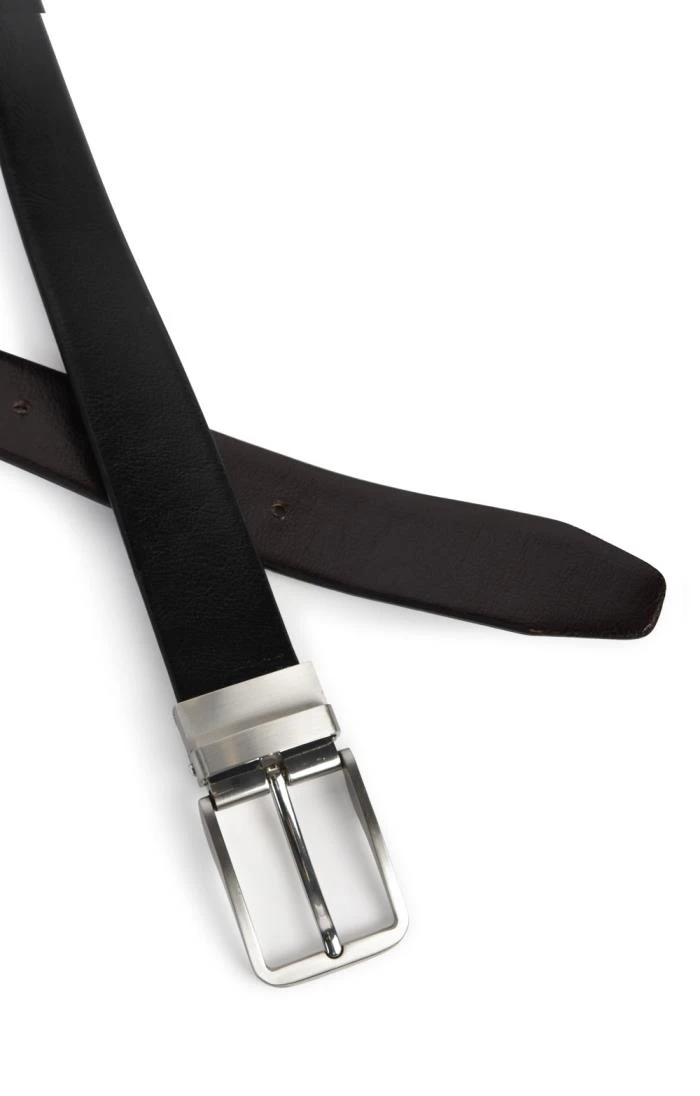Men's Reversible Leather Belt 3 Men's Reversible Leather Belt - Image 3