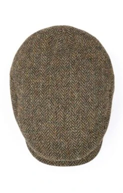 Men's Harris Tweed Aberford Cap -Bruar Heritage Sales Store TE03234MOORLANDHB 1