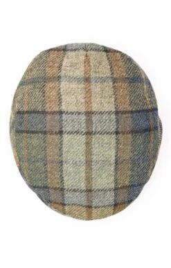 Tweed Hereford Cap -Bruar Heritage Sales Store TE03400DENIMFORESTCHECK 1