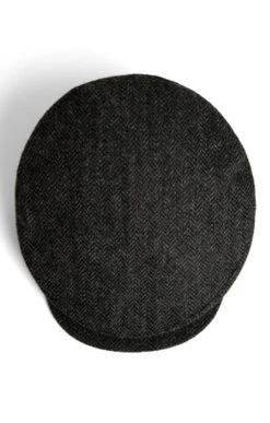 Men's Tweed Bond Cap -Bruar Heritage Sales Store TE03429CHARCOALHB 1