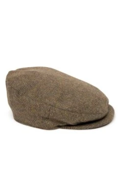 Men's Tweed Bond Cap -Bruar Heritage Sales Store TE03429LOVATBRNHB 1 2