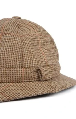 Tweed Stalker Hat -Bruar Heritage Sales Store TE03460RUSTBRNNHEAD 2
