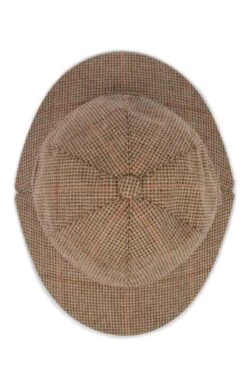 Tweed Stalker Hat -Bruar Heritage Sales Store TE03460RUSTBRNNHEAD 3