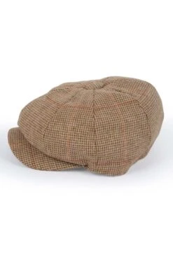 Men's Newsboy Cap -Bruar Heritage Sales Store TE03475RUSTBRNNHEAD 1