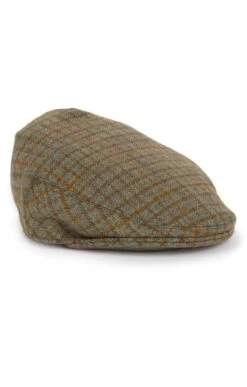 Scottish Saxony Tweed Hereford Cap