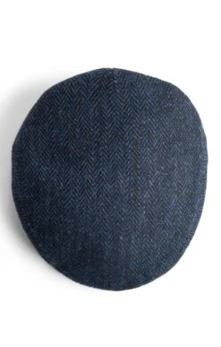 Men's Harris Tweed Hereford Cap -Bruar Heritage Sales Store TE03497DUSKBLUEHB 1
