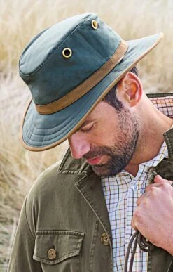 Men’s Outback Waxed Cotton Hat
