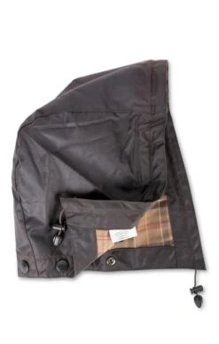 Barbour Waxed Cotton Hood -Bruar Heritage Sales Store TE17000RUSTIC 1