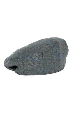 Men's Tweed Hereford Cap 28 Men's Tweed Hereford Cap -Bruar Heritage Sales Store TE22002LOVATBRIGHTBLUE 1
