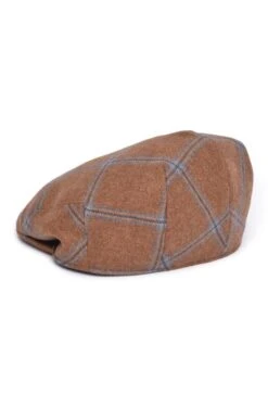 Men's Tweed Hereford Cap 35 Men's Tweed Hereford Cap -Bruar Heritage Sales Store TE22002SANDBLUEOC 1
