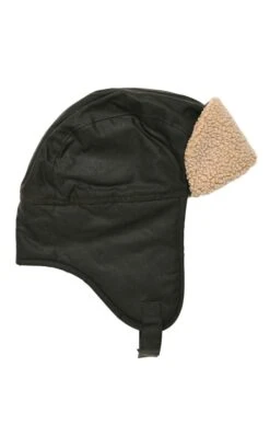 Men's Wax Trapper Hat -Bruar Heritage Sales Store TE22602OLIVE 2