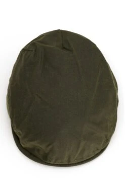 Men's Wax Flat Cap -Bruar Heritage Sales Store TE25097OLIVE 2
