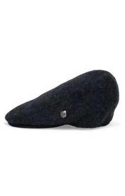 Men's Failsworth Harris Tweed Stornoway Cap -Bruar Heritage Sales Store TE91169BLUERUSTOC 1