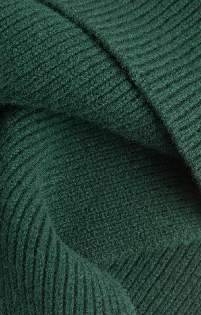 Lambswool Ribbed Scarf 4 Lambswool Ribbed Scarf - Image 4