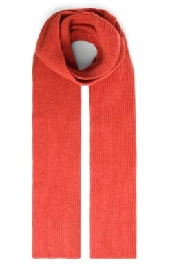Lambswool Ribbed Scarf 26 Lambswool Ribbed Scarf -Bruar Heritage Sales Store TF00248EMBER 1