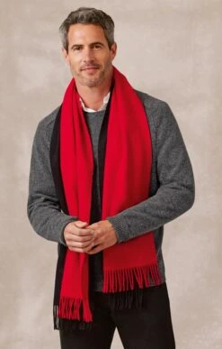 Lambswool Plain Scarf