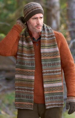Lochinver Fairisle Scarf