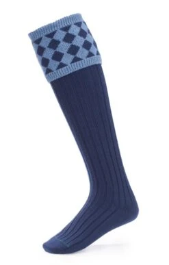 Merino Diamond Top Shooting Socks