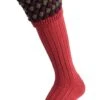 Men's Hand Knitted Diamond Top Socks