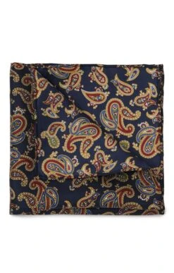 Large Paisley Printed Hankie