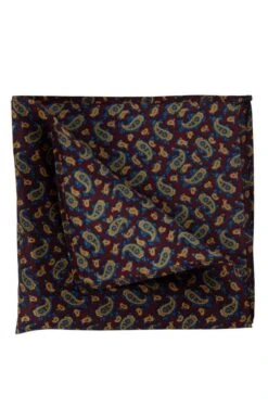 Printed Small Paisley Hankie