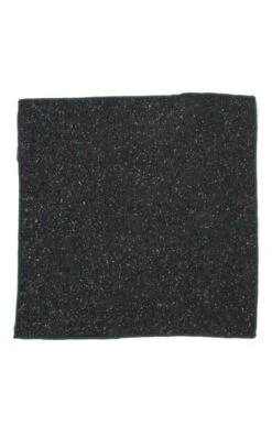Men's Wool Blend Pocket Square -Bruar Heritage Sales Store TI13081GREENDONEGAL 1