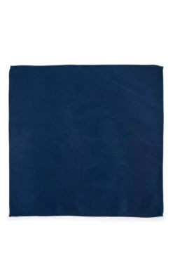 Plain Woven Silk Hankie -Bruar Heritage Sales Store TI15602NAVY 1 1
