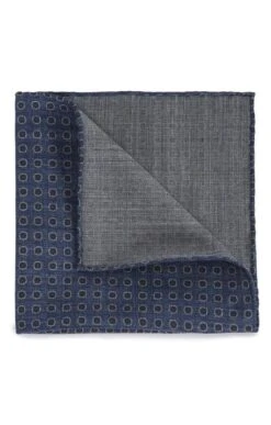 Men's Italian Printed Small Circle Hanky