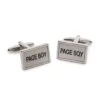 Boy’s Page Boy Cufflinks