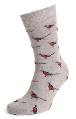 Men's Barbour Pheasant Socks Gift Box -Bruar Heritage Sales Store TK23003SELECTION1 2