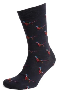 Men's Barbour Pheasant Socks Gift Box -Bruar Heritage Sales Store TK23003SELECTION1 3