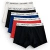 Men’s Gant Five Pack Cotton Trunks