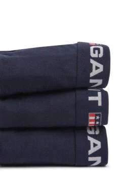Men's Gant Three-Pack Stretch Cotton Trunks -Bruar Heritage Sales Store TK43250SHEILDEVENINGBLUE 1