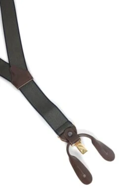 Men's Two In One Braces -Bruar Heritage Sales Store TK61520NAVYGREENPICNPIC 1