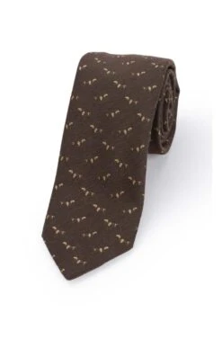 Dog Wool Blend Tie