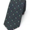 Men's Flamingo Woven Silk Tie