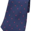 Polka Dot Woven Silk Tie