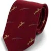 Leaping Hare Woven Silk Tie